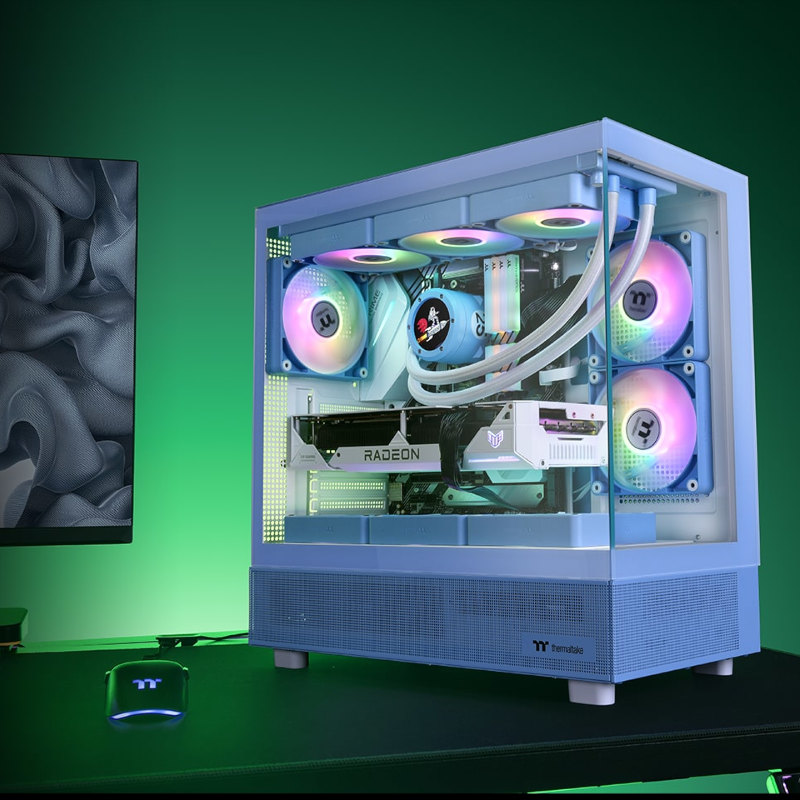 Thermaltake View 270 TG ARGB Bleu Hortensia